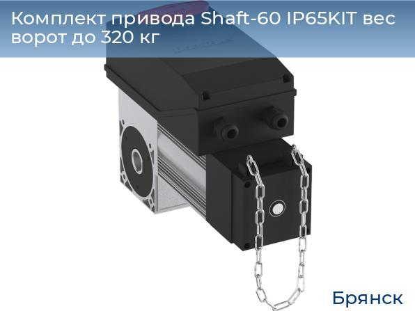 Комплект привода Shaft-60 IP65KIT вес ворот до 320 кг, bryansk.doorhan.ru