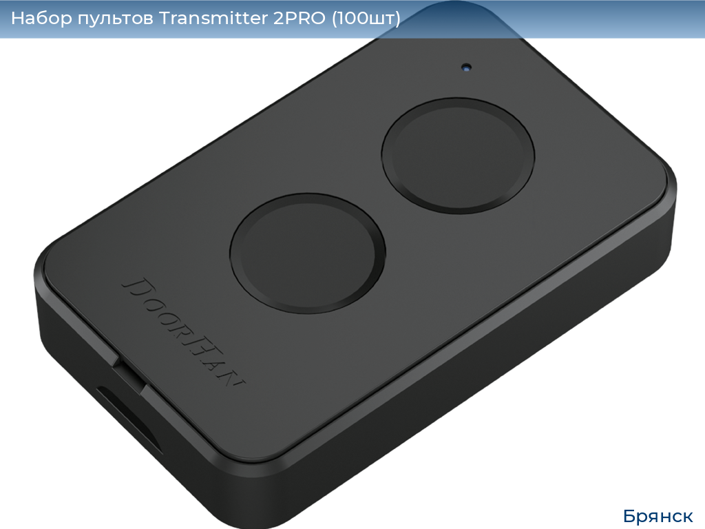 Набор пультов Transmitter 2PRO (100шт), bryansk.doorhan.ru