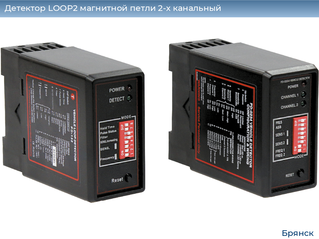 Детектор LOOP2 магнитной петли 2-x канальный, bryansk.doorhan.ru