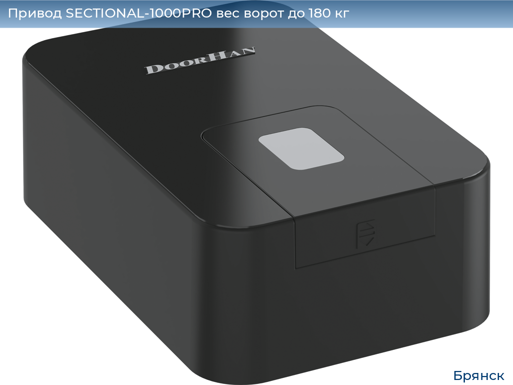 Привод SECTIONAL-1000PRO вес ворот до 180 кг, bryansk.doorhan.ru