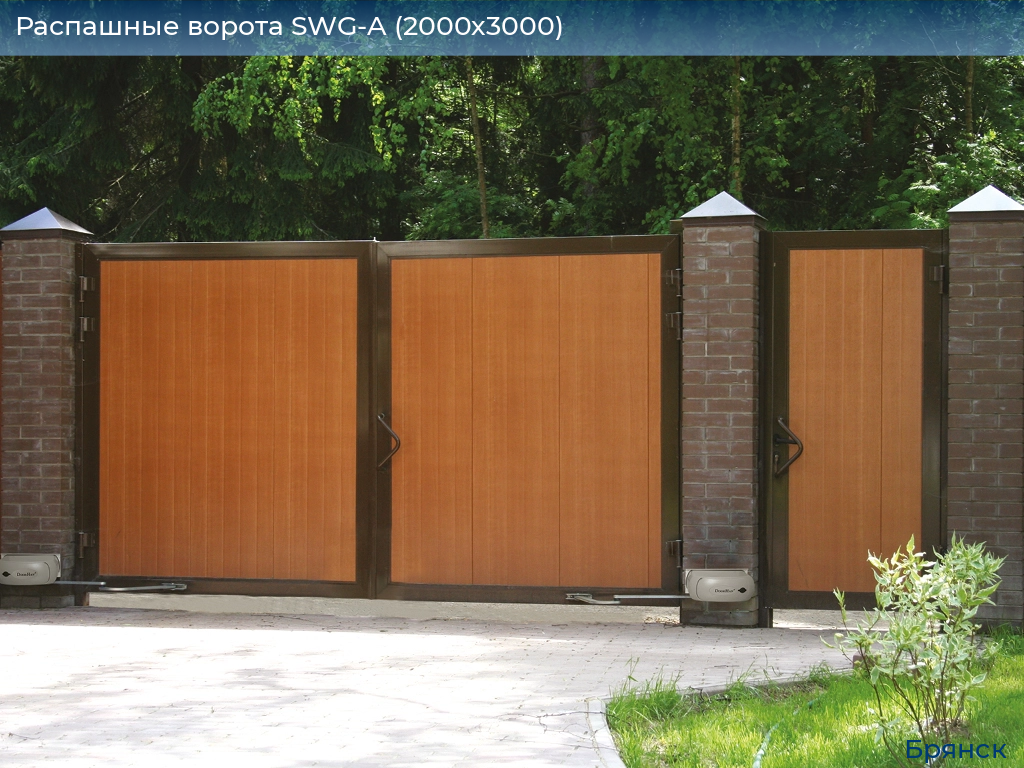 Распашные ворота SWG-A (2000х3000), bryansk.doorhan.ru